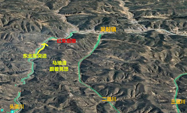 地图详解红军万里长征最后一程，会师陕北，三军过后尽开颜