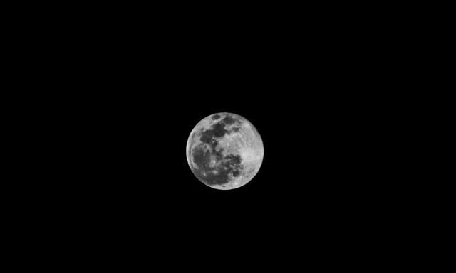 3月10日月亮，3月十号超级月亮图6