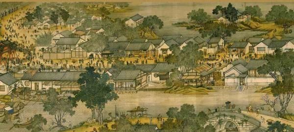 中国传统上，有人说宋朝是“积弱”的朝代，为何《清明上河图》却显示出如此繁 华的景象图11
