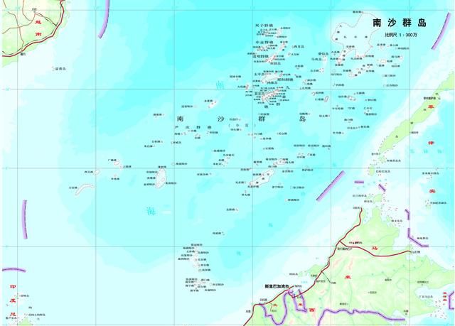 南沙至今仍有众多无人岛礁，能不能填个上百平方公里的大岛试试图1