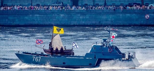 2019年海军大阅兵，2019年的俄罗斯海军节有哪些看点呢图4