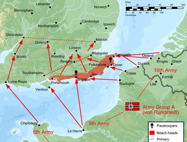 海狮计划，为什么德军无法实施海狮计划呢图1