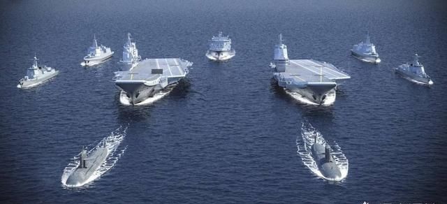 中国人民海军成立70周年纪念，60多国海军舰艇参加海上阅兵中国国产新航母会亮相吗图3