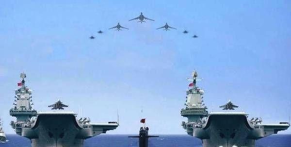 中国人民海军成立70周年纪念，60多国海军舰艇参加海上阅兵中国国产新航母会亮相吗图7