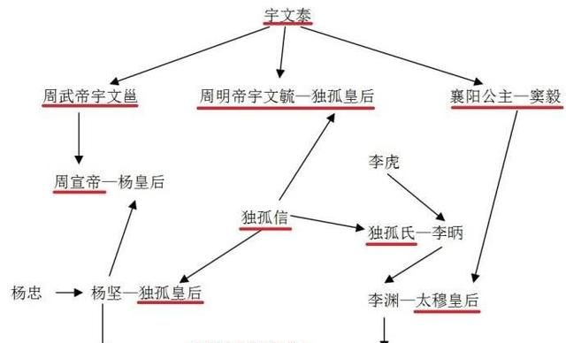 独孤信几个女儿嫁给哪些人?有何依据呢图3