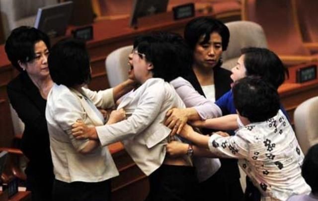 议会打架，为什么外国议会议员会在公共场合斗殴呢图6