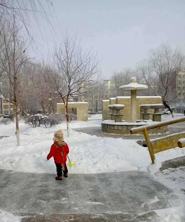 雪后的新疆有多美图13