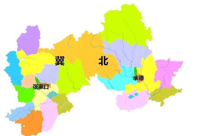 河北省冀北,冀南,冀东,冀中是如何划分的图1