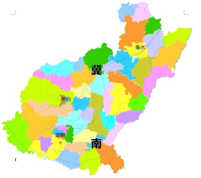 河北省冀北,冀南,冀东,冀中是如何划分的图4