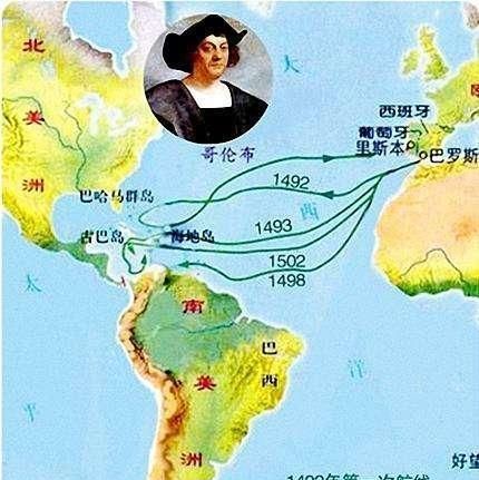 哥伦布是如何发现美洲大陆的图3