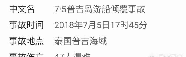 泰国普吉岛沉船事故最新消息,泰国普吉岛沉船事故死亡多少人图1