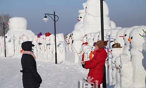 哈尔滨有很多雪人的地方在哪儿啊图2