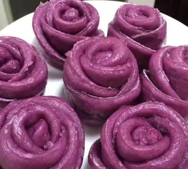 紫薯馒头简单做法(紫薯开花馒头的做法)图13