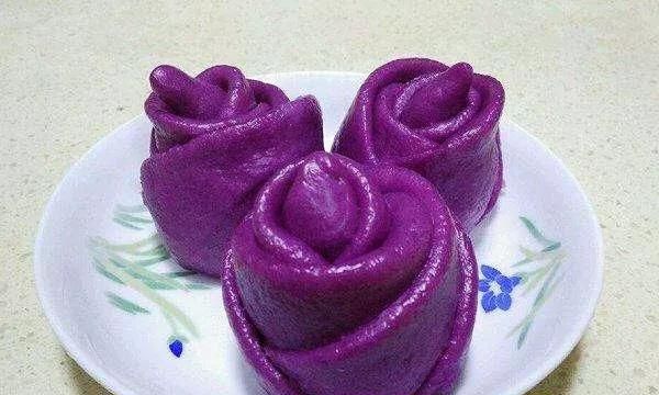 紫薯馒头简单做法(紫薯开花馒头的做法)图14