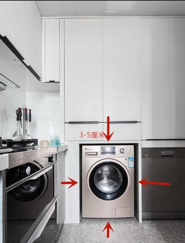厨房能不能放洗衣机图9