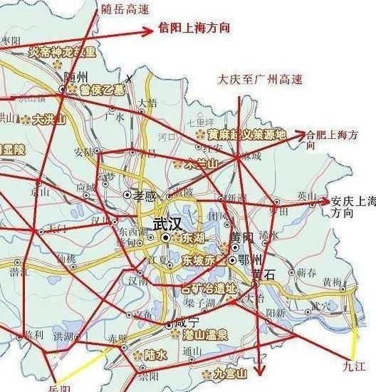 未来华东华中交通枢纽,华中华东华南华北是依什么划分的图5