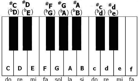 钢琴为什么是黑白键图11