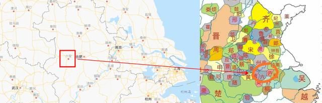 春秋地图中竟然有一个国家名字叫“六国”，这是个什么样的国家还有哪些类似的不知名小国图2